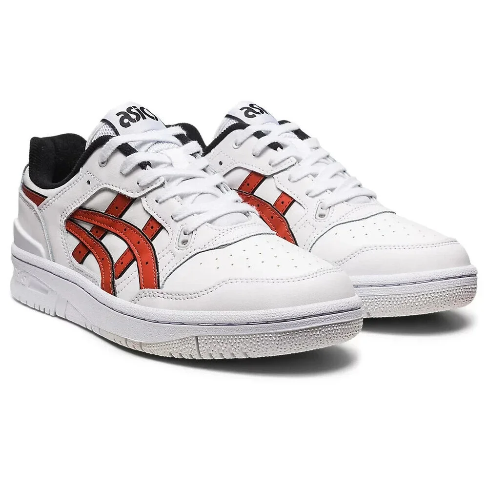 Asics EX89 1201A476-113 Sneakers Men's 5 White Spice Latte Leather Shoes GAL1108